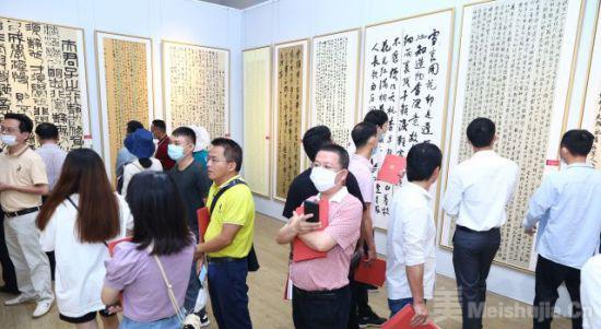 海南省第十届书法篆刻作品展开幕 --艺术资讯--中国画廊网